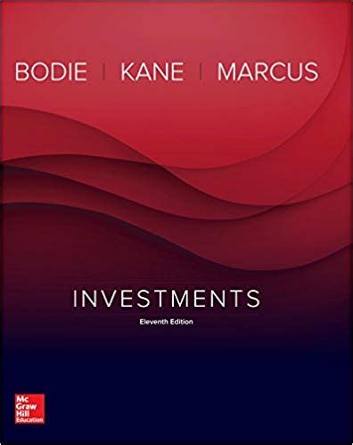 Bodie Kane Marcus Investments 11th Edition Pdf Investment 11th Edition by Bodie, Kane, Marcus | eBay